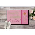 thumbnail image 2 of Carolines Treasures BB5398MAT Tapis Intérieur Ou Extérieur 18 x 27 Po. Ballet en 8 Poils Rouges, 2 of 4