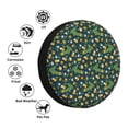 thumbnail image 4 of Gukieu Crocodile And Oranges Print Car Tire Cover, Adjustable Waterproof and Dustproof Tire Protection Cover, Suitable for SUV, Truck, Van-14 inch, 4 of 6