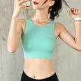 thumbnail image 5 of Women's Underwire Mesh Beauty Back Double Layer Sports Bra Proof Fitness Yoga Running Sports Underwear Vest Sports Bra Medium Support Light Support Sports Bra Vs Sports Bra Work Out Cropped Workout, 5 of 6