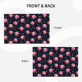 thumbnail image 3 of Rocae Cartoon Donut Planets Printed Heat Resistant Place Mats,Classic Hemstitch Cloth Fabric Placemats Imitation Linen Place Mat Table Mats 18x12 inch, 3 of 5