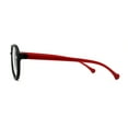 thumbnail image 4 of Child Size Round Thin Plastic 100% Blue Light Flitering Computer Glasses Black Red, 4 of 4