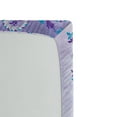thumbnail image 2 of Ambesonne Mandala Fitted Sheet, Floral Medallion Design, Queen Size, Turquoise Purple, 2 of 2