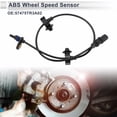 thumbnail image 2 of Sensor de Velocidad de Rueda ABS Trasero Izquierdo Unique Bargains para Honda Civic 2012-2015 Coupé/Sedán Sensor ABS Sistema de Frenos Antibloqueo No. 57475TR3A02 1 Pcs, 2 of 7