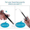 thumbnail image 2 of Lube Applicator Syringes, Lubricant Tube Shooter With Smooth Rounded Cap For Men, Women & Couples, Reusable, Easy Use & Clean [10ml Scales][gray & Gra, 2 of 4