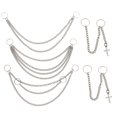 thumbnail image 1 of Braid Hair Accessories Assorted Dreadlocks Ring Hair Braid Ring Hair Ring Chains, 1 of 10