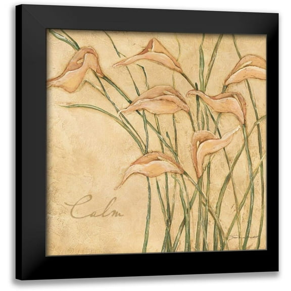 Marrott, Stephanie 12x12 Black Modern Framed Museum Art Print Titled - Calm