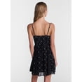 thumbnail image 3 of No Boundaries Printed Swing Mini Dress, Women's XXS-XXL, 3 of 5