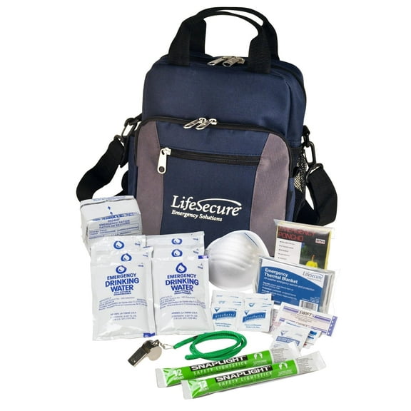 LifeSecure Compact 3-Day Emergency Preparedness Kit