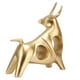 thumbnail image 3 of Escultura de dorado estatua de FengShui hermoso simbolismo resina hueca simple para escritorio en casa ANGGREK Otros, 3 of 8