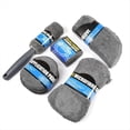 thumbnail image 4 of Juego de 9 herramientas de limpieza para coche, kit de herramientas de microfibra para lavar el interior y el exterior del coche, belleza, invierno, 4 of 4