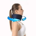 thumbnail image 6 of Neck Stretcher Cervical Brace Traction Medical Devices Orthopedic Pillow Collar Pain Relief Orthopedic Pillow Device Tractor (Navy,L(40-46cm)), 6 of 7