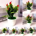 thumbnail image 2 of Families Artificial Plant Flowers Offices Parties Room Weddings Calla Lily Home Potted Restaurants High Quality, 2 of 6