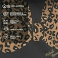 thumbnail image 4 of Disney Women's Minnie Mouse Cheetah Print Bow Graphic Tee,, 4 of 9