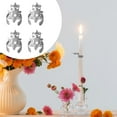 thumbnail image 6 of Automatic Candle Extinguisher, 4X Automatic Candle Snuffer Clip on, Decorative Candle Wick Snuffer, Automatic Candle Extinguisher Ring For Putting Out Candle, 6 of 9