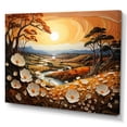 thumbnail image 2 of Designart "Countryside Golden pastures I" Countryside Wall Art Living Room, 2 of 5