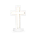 thumbnail image 3 of Figura Decorativa Religiosa de Porcelana 23cm - CRUZ - Crown Baccara, 3 of 5