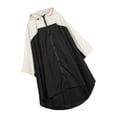 thumbnail image 4 of Poncho de Lluvia Macarena Chubasquero Mujer Unisex Beige Negro, 4 of 6