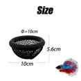 thumbnail image 3 of Cueva flotante para peces betta HOZOE negra 10 x 10 x 5 cm, 3 of 6
