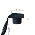 thumbnail image 5 of 10 Pcs Graduation Cap Cake Toppers with Tassel - Doctor Master Seasonal Party Decorations, 5 of 8
