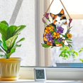 thumbnail image 5 of sruoe Suncatchers Windows Hanging, Indoor Outdoor Sun Catchers Ornaments, Sunlight Catcher, Colorful Acrylic Window Hanging Decoration for Garden Wall Hang Decor, 5 of 6