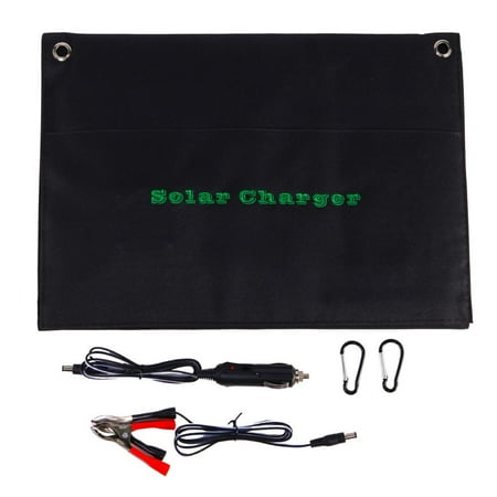 

Fovolat Foldable Solar Panel|40W Monocrystalline Folding Solar Panel Kit with 2 Carabiners|5V USB Portable Waterproof Solar Phone Charger for Camping Hiking Travel