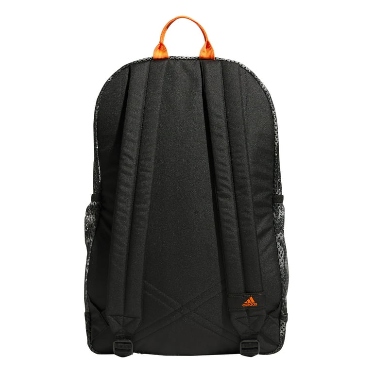 adidas Hermosa Mesh Backpack Camouflage Carbon Impact Orange Black One Size Walmart