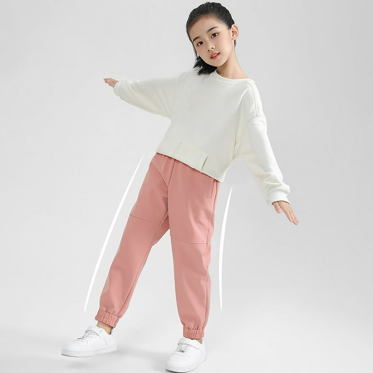 Fauean Pants for Girls Children Clothes Lightweight and Fauean Pants for Girls Children Clothes Lightweight and