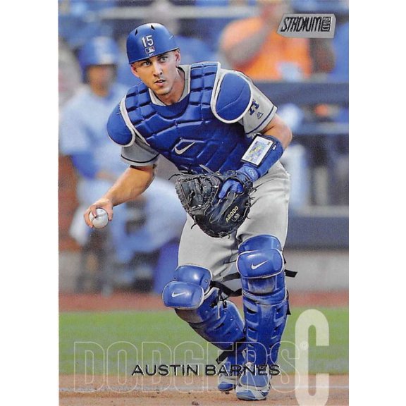 Collectible 2018 Stadium Club #106 Austin Barnes Dodgers MLB Baseball Trading Card