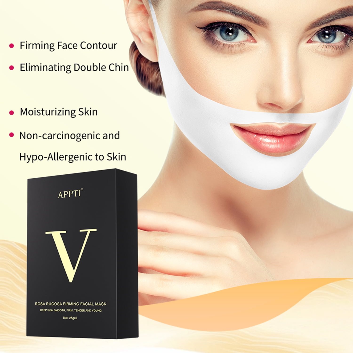 Dermal Korea Collagen Essence Full Face Facial Mask Sheet (24