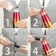 thumbnail image 5 of Puseky 500ml Whipped Cream Dispenser with 3 Decorating Tips Home Cream Maker, 5 of 10
