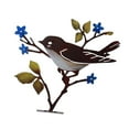 thumbnail image 2 of deevoka Metal Birds on Branch Sculpture for Housewarming Dining Room Garden C, 2 of 7