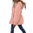 thumbnail image 2 of Vedolay Fall Clothes for Women Loose Cardigan Coat Cover Up Ladies Cardigan Coat Pink,L, 2 of 4