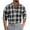 Black, variant on Shirts for Men Winter Fall Long Sleeve Fashion Fashionable Thin Stripe Slim Lightweight Breathable Button Down Plaid Lapel Formal Shirt Casual T-shirt Tops