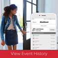 thumbnail image 5 of Kwikset 99380-001 Halo Wi-Fi Smart Lock Keyless Entry Electronic Keypad Deadbolt Featuring SmartKey Security, Satin Nickel, 5 of 5