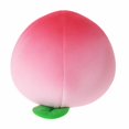 thumbnail image 3 of Giant Peach Squishy Toy with Fruit Design, 1 Pack, Pink, for Relaxation and Desk Fidgeting, Sensory Squeeze Toy, 3 of 3