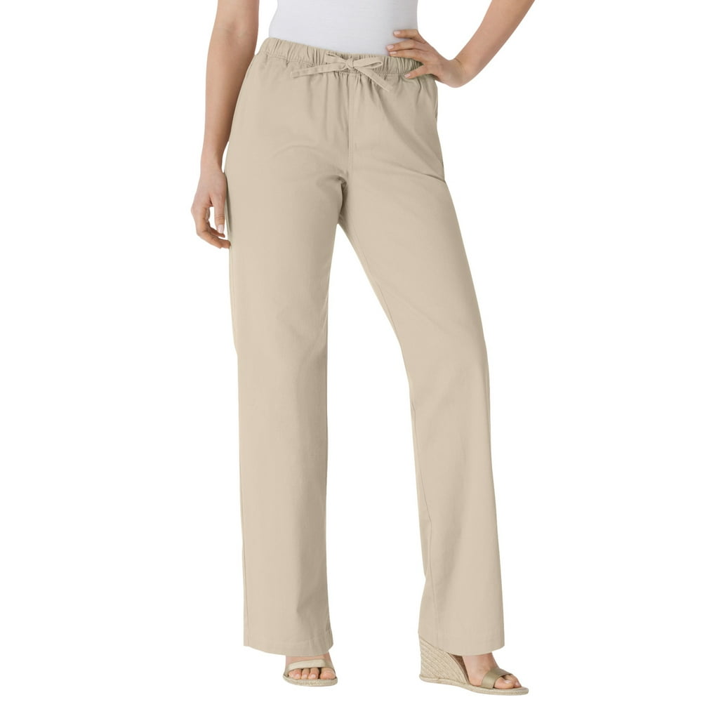 Woman Within Woman Within Women's Plus Size PullOn Elastic Waist