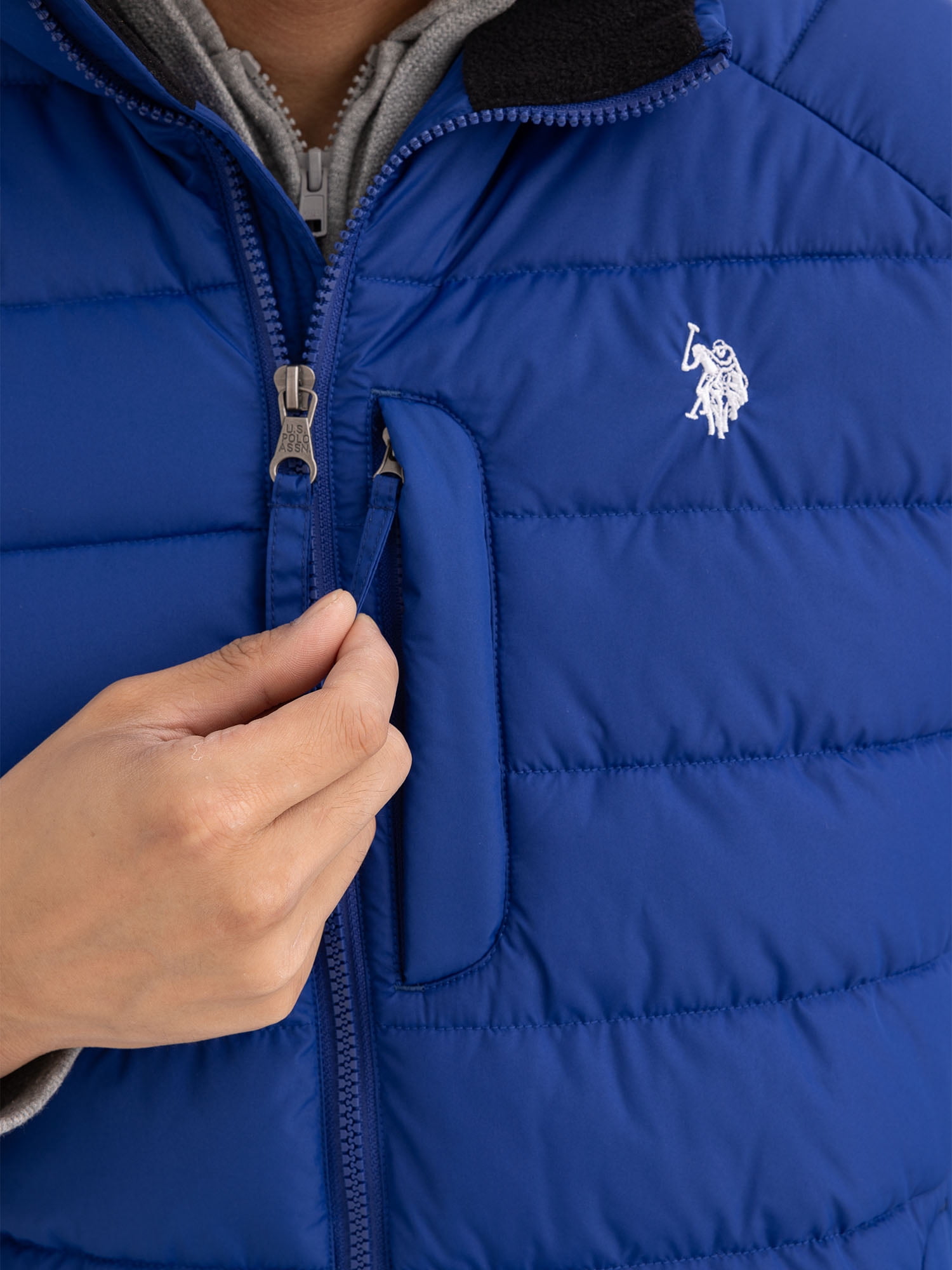 U.S. Polo Assn. Men's & Big Men's Signature Puffer Vest, Sizes S-3XL