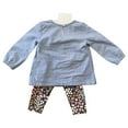 thumbnail image 2 of Carter's Girls Baby & Toddler 2-Piece Long Sleeve Top & Legging Outfit Set, 2 of 2