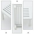 thumbnail image 2 of 1 Pce Modèle de Table à Thé en Bois Table Basse Créative Mini Meuble Ornement (Blanc), 2 of 8