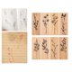 thumbnail image 5 of Juego de 8 Uds. de sellos de goma y madera para álbum de recortes, sello para manualidades DIY, papelería, sellos en madera para escribir, Gloria Sello de goma, 5 of 9
