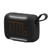 JBL Go 5 - Ultra-portable waterproof and drop-proof speaker with JBL legendary sound and ambient edge lighting - Black