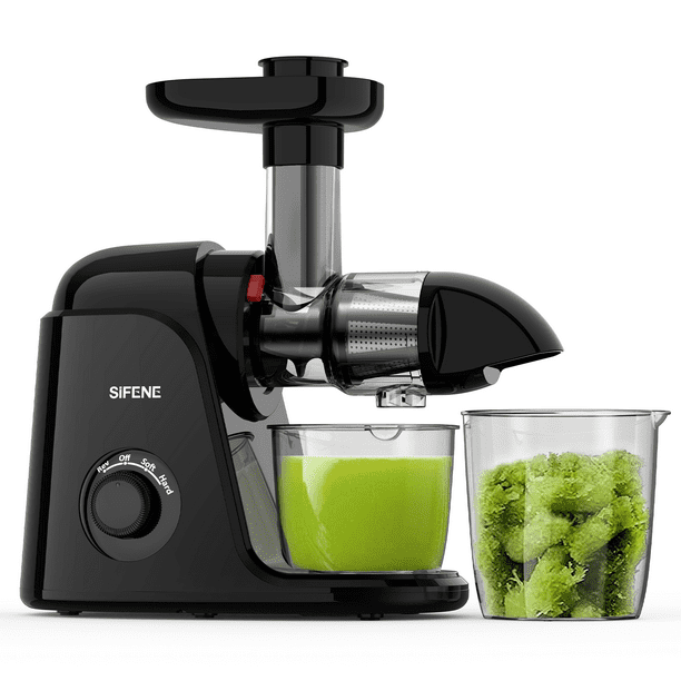 Masticating Juicer Machines, SiFENE Cold Press Juicer, Slow Juicer