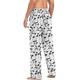 thumbnail image 5 of GZHJMY Musical Notes Pajama Pants for Men, Lounge Pants Lightweight Men Pajama Bottoms with Drawstring Pockets, Christmas New Year Birthday Gifts, X-Large, 5 of 6