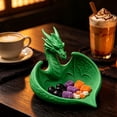 thumbnail image 5 of Dragon Shaped Decorative Tray Figurine 3D Printed Tabletop Jewelry Key Storage Organizer Gothic Desktop Display Ornament, 5 of 6