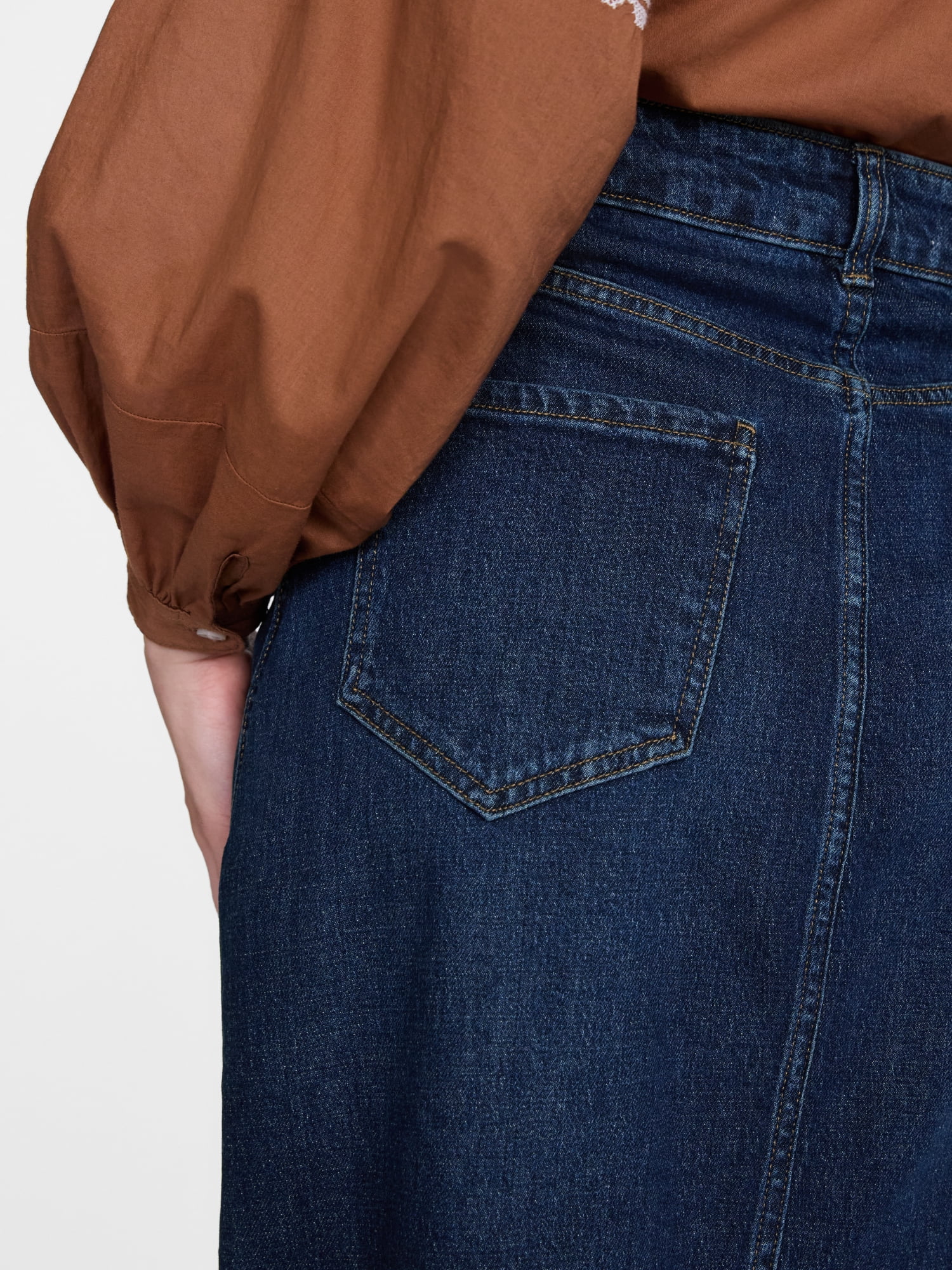Scenario Women's Denim Skirt, Sizes 0-20
