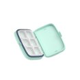 thumbnail image 1 of Naiovety Caja de almacenamiento semanal para medicamentos de viaje, solución práctica y segura para necesidades de medicamentos, Almacenamiento y organización del hogar verde seis cuadrícula, 1 of 6