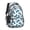 Police and Checkered, variant on Police and Checkered White Pattern Backpack for School, Cute School Bag with Adjustable Shoulder Straps and Padded Back, 16.9"x12.6"x5.9"