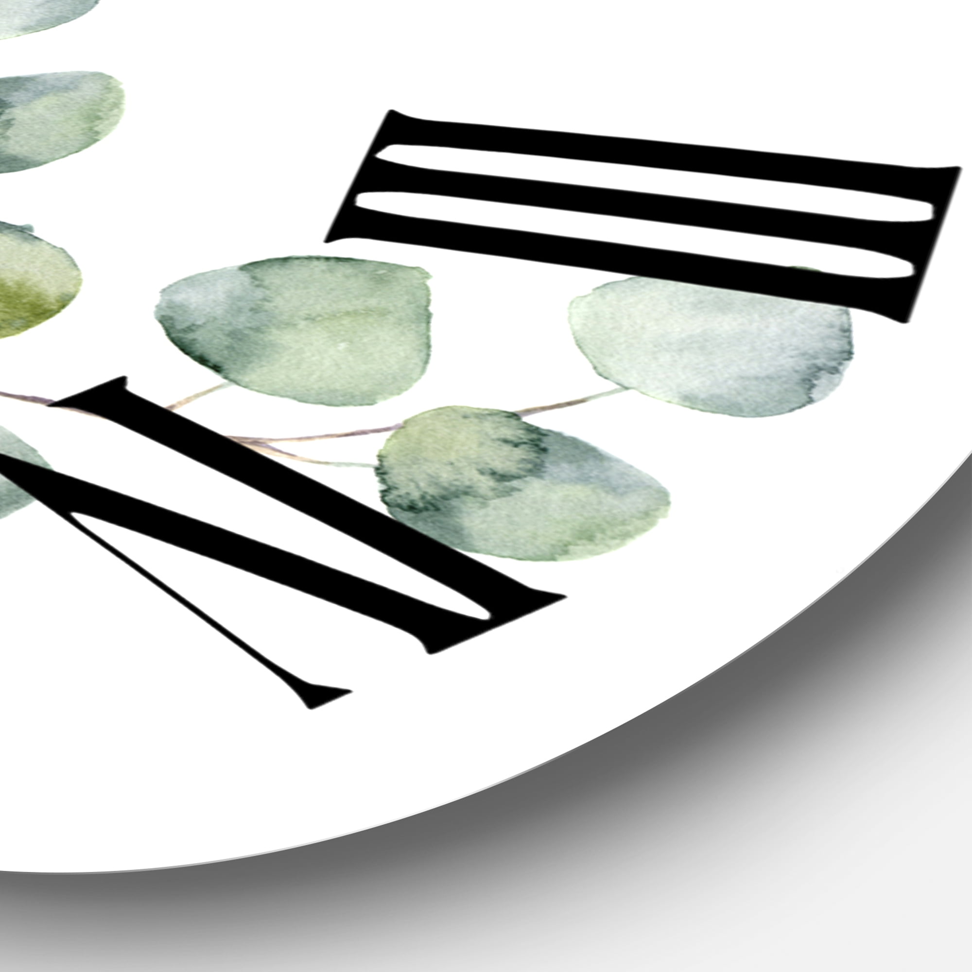Designart 1 in Quartz Traditional Wall Clock