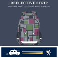 thumbnail image 5 of FORMRS Unisex School Backpack 17" Student Travel Bag with Laptop Compartment, Abstract Geometric, 5 of 7