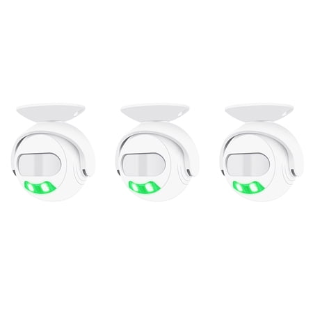 NineLeaf Motion Sensor Doorbell Motion Activated Voice Player Entrance Welcome Doorbell 95dB Sound MP3 Support USB-C Powered Dual Directional Sensing Ideal for Home Store Office 3PK